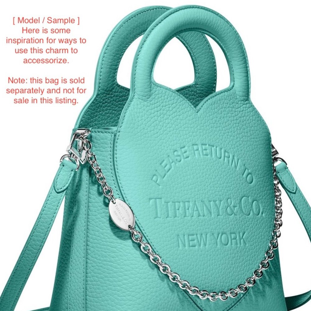 Tiffany & Co Sterling Silver Pendant Charm for Necklace or Bracelet - Picture 7 of 8